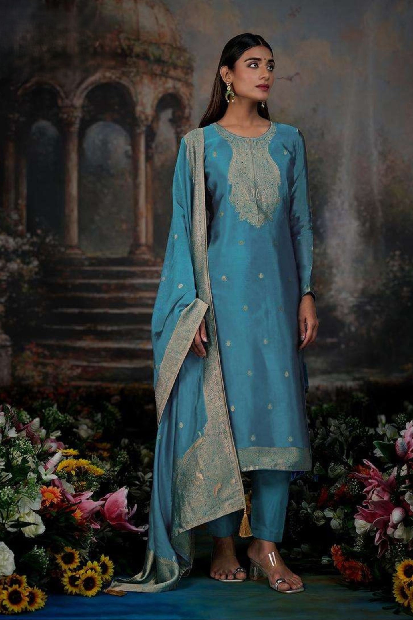 VRISA DESIGNER JACQUARD SILK PERFECTION | NE-1005