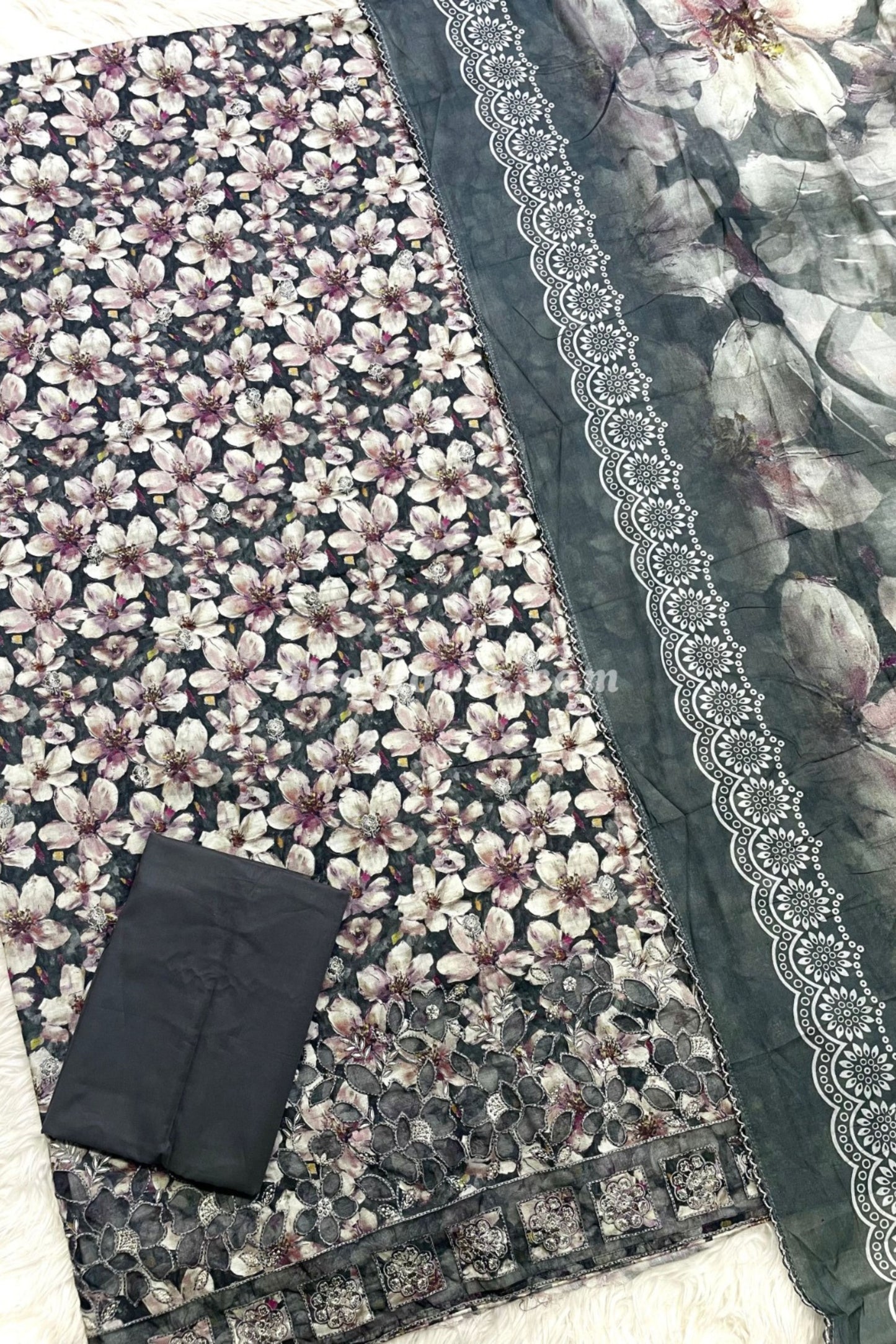 COTTON LAWN EMBROIDERED PERFECTION | 134-A
