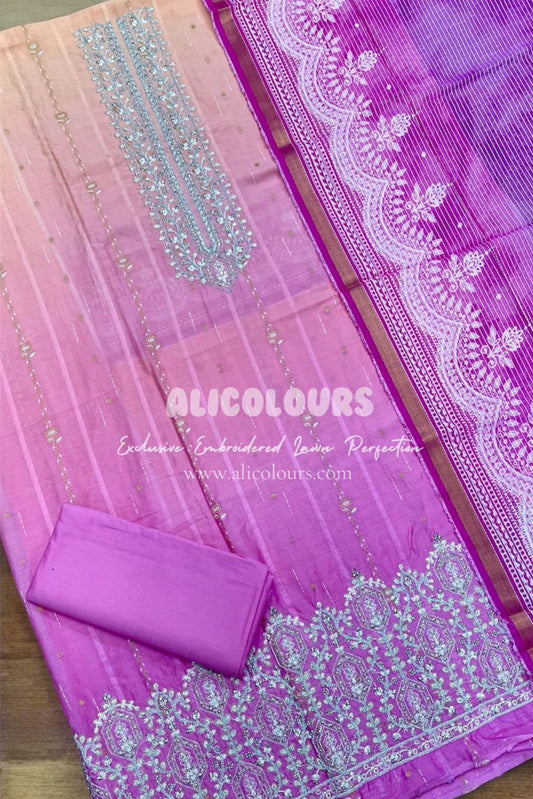 EXCLUSIVE EMBROIDERED LUXURIOUS SOFT LAWN PERFECTION | B-1100