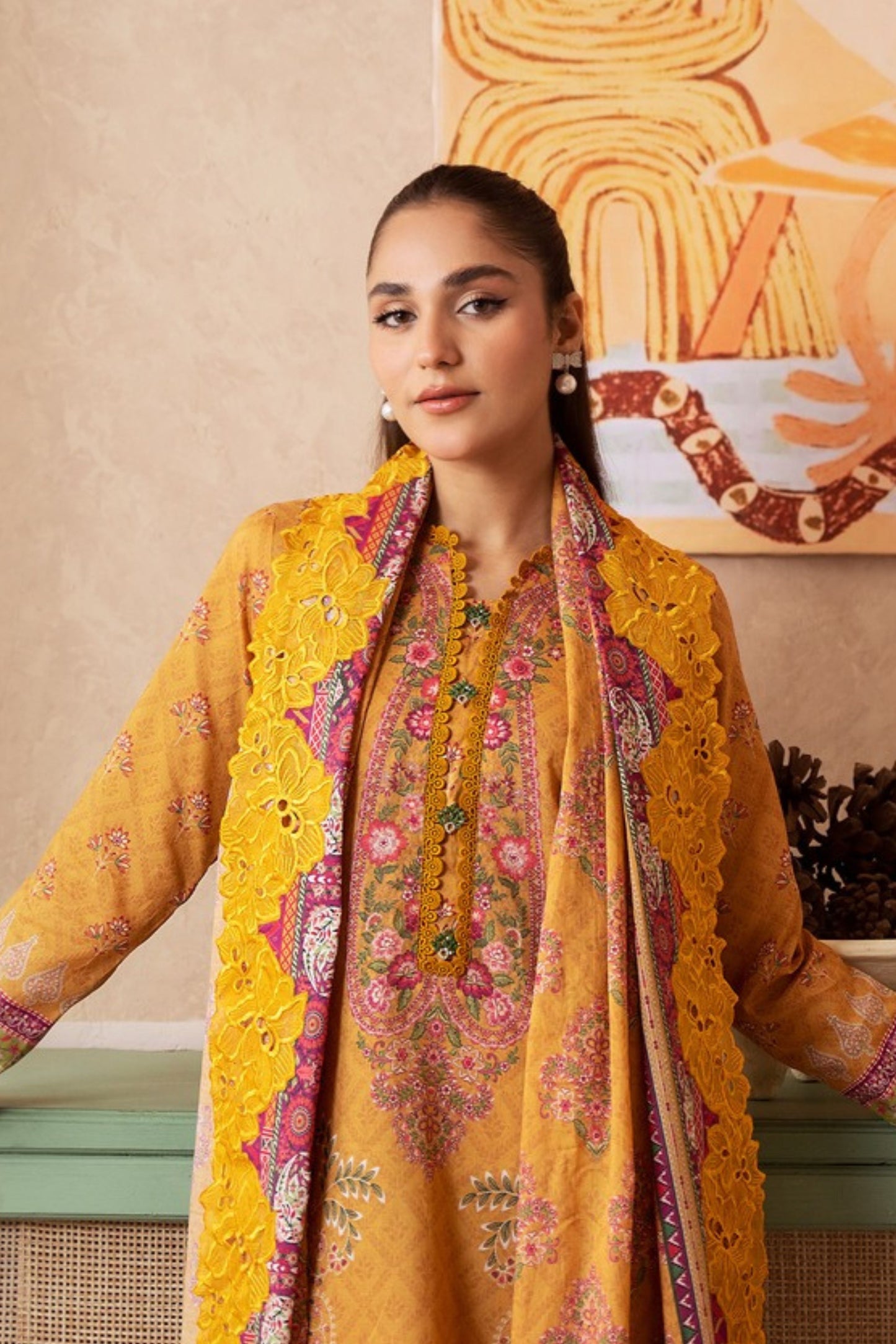 LUXURY 3 PIECE UN-STITCHED LAWN DIGITAL COLLECTION