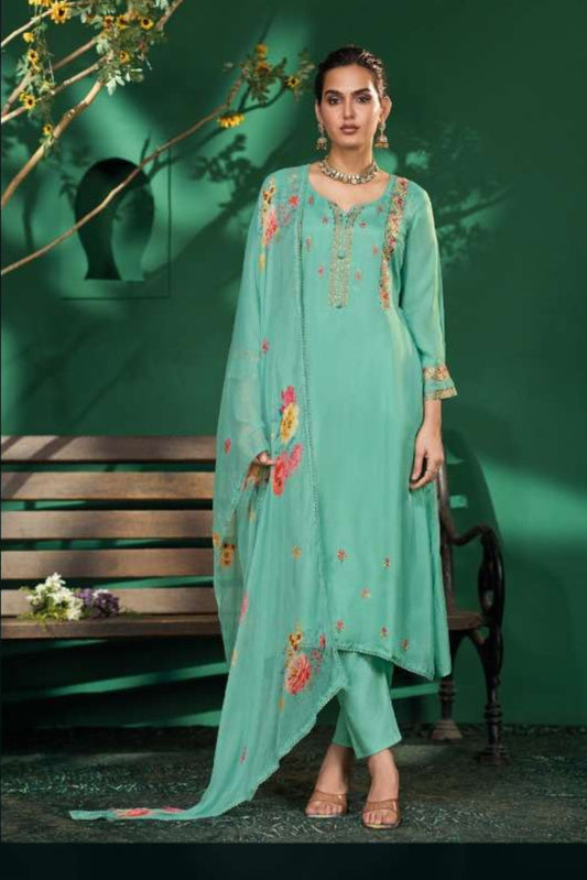 EXCLUSIVE DESIGNER SILK EMBROIDERED PERFECTION | 11004