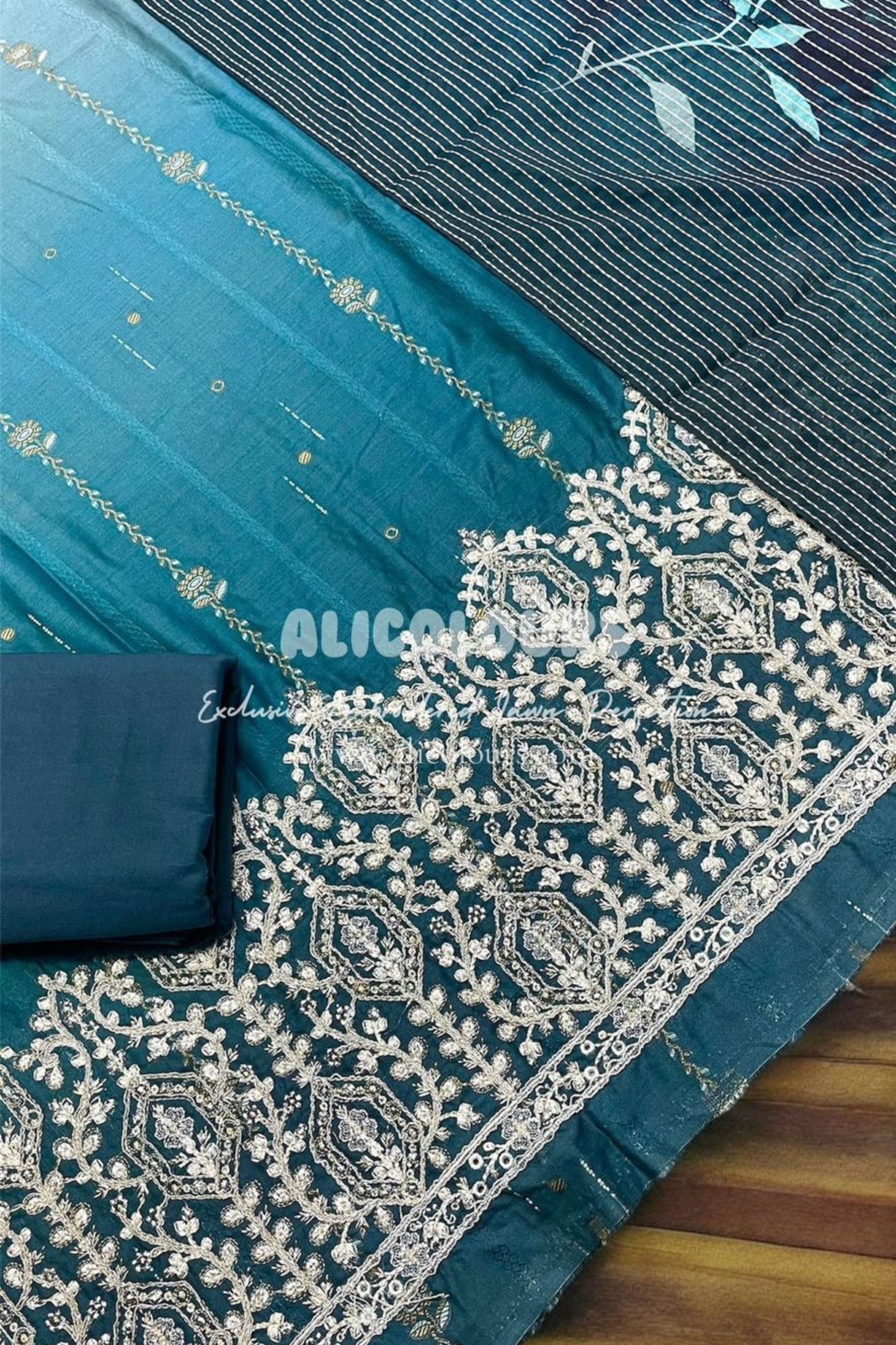 EXCLUSIVE EMBROIDERED LUXURIOUS SOFT LAWN PERFECTION | A-1100