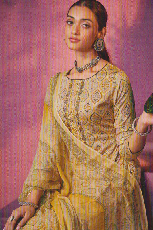 PREMIUM JAAM COTTON EMBROIDERED COLLECTION | 27004