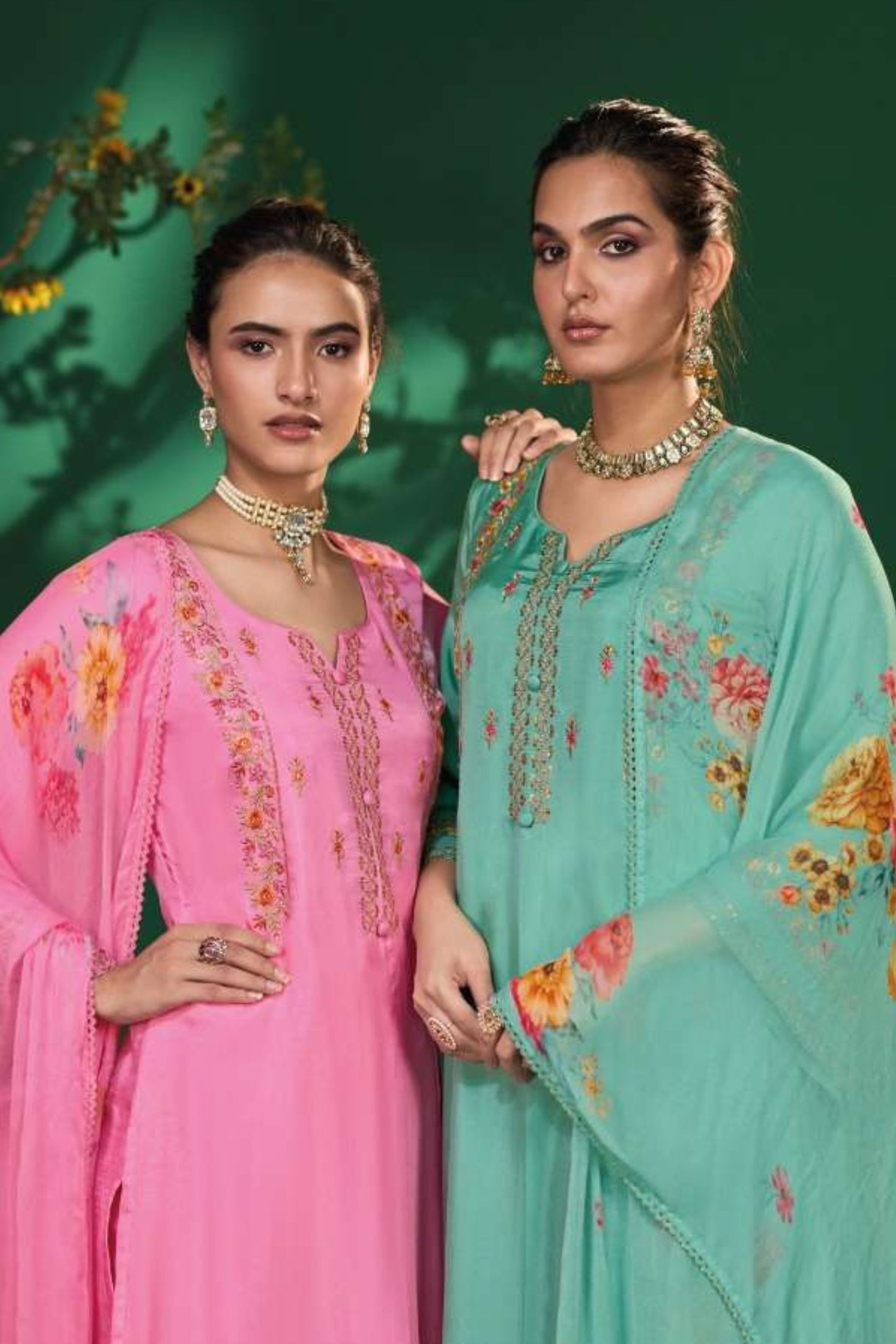 EXCLUSIVE DESIGNER SILK EMBROIDERED PERFECTION | 11004