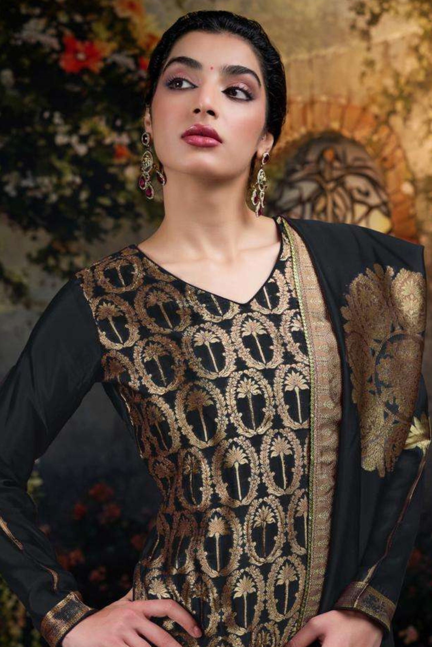 AYAKA BLACK EDITION DESIGNER WOVEN SILK COLLECTION  | 999