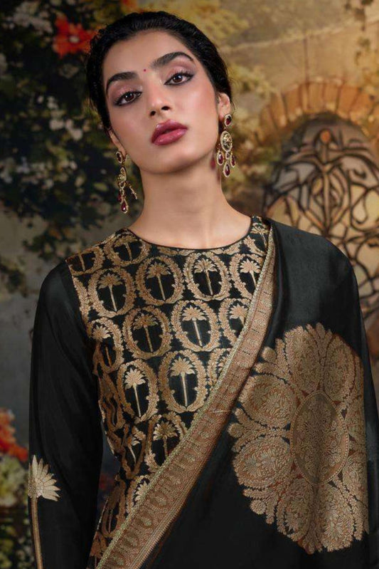 AYAKA BLACK EDITION DESIGNER WOVEN SILK COLLECTION  | 999