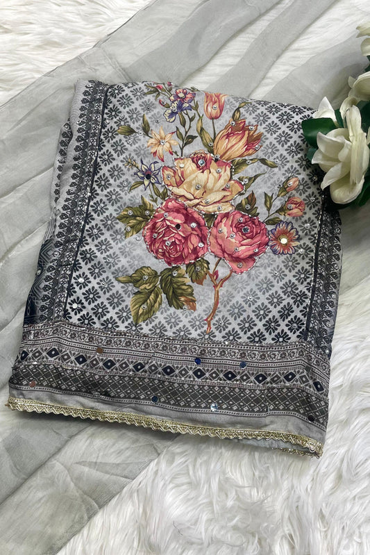 PREMIUM MUSLIN HANDWORK COLLECTION | P-001