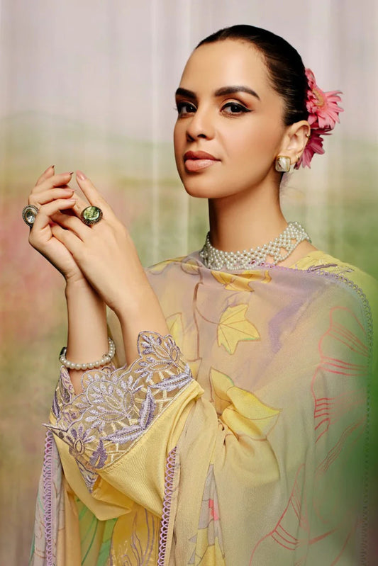 MARIYAM HEER PURE MUSLIN PAKISTANI COLLECTION | 9611