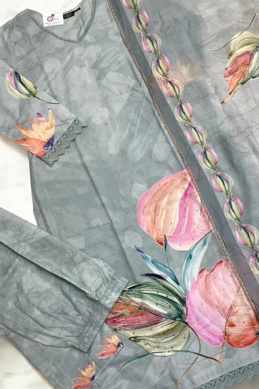 FLORAL COTTON STITCHED COLLECTION | 907