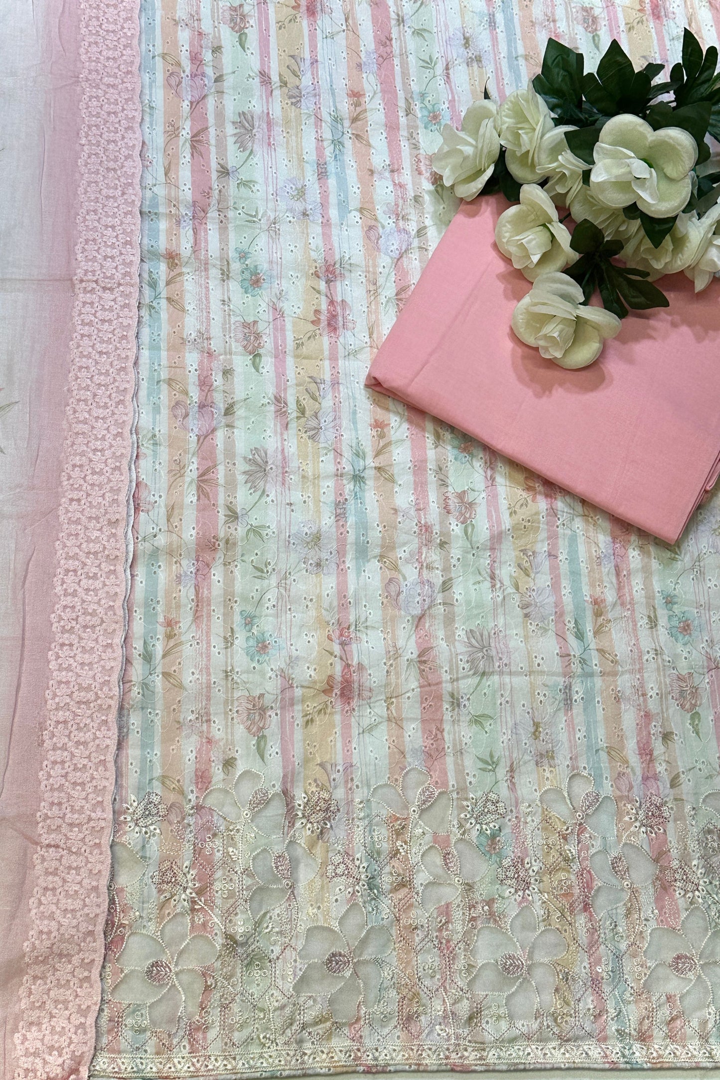 SADABAHAR COTTON CHICKENKARI COLLECTION