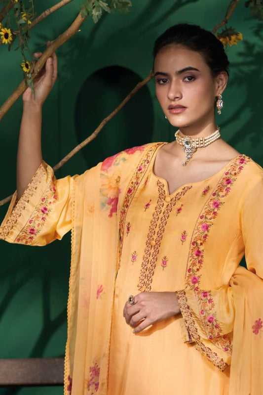 EXCLUSIVE DESIGNER SILK EMBROIDERED PERFECTION | 11001