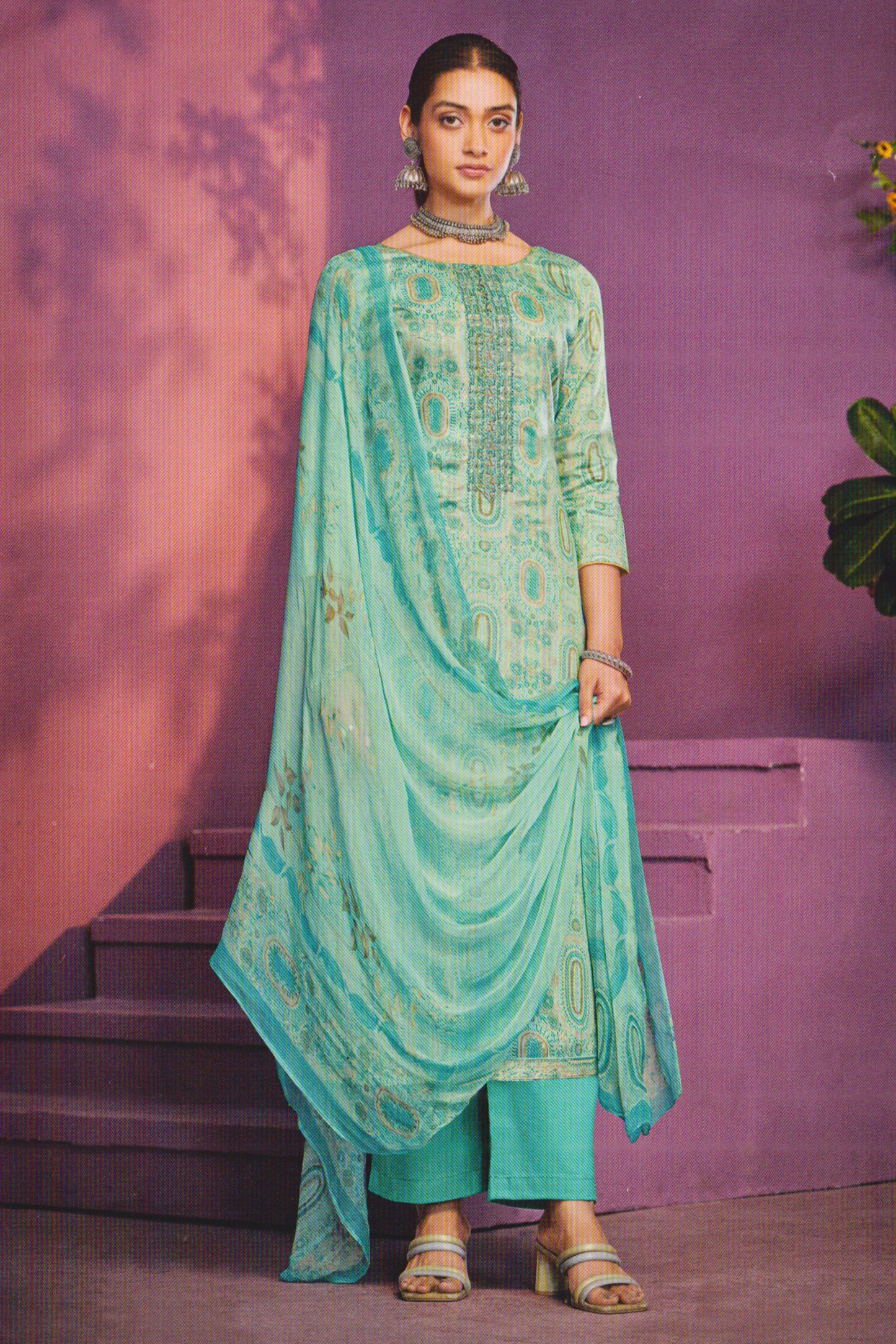 PREMIUM JAAM COTTON EMBROIDERED COLLECTION | 27006