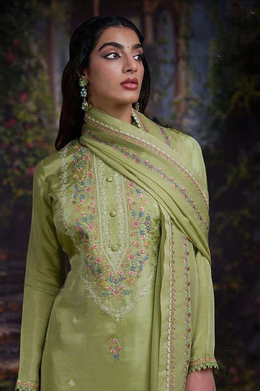 SHAYA FANCY EMBROIDERED SILK COLLECTION | 1108-E