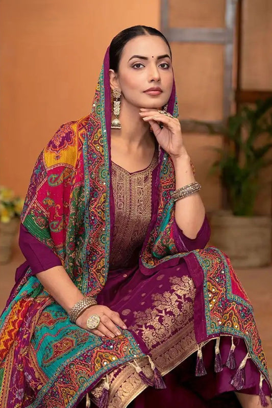 HANSINI DESIGNER UN-STITCHED COLLECTION | NE-S48-D