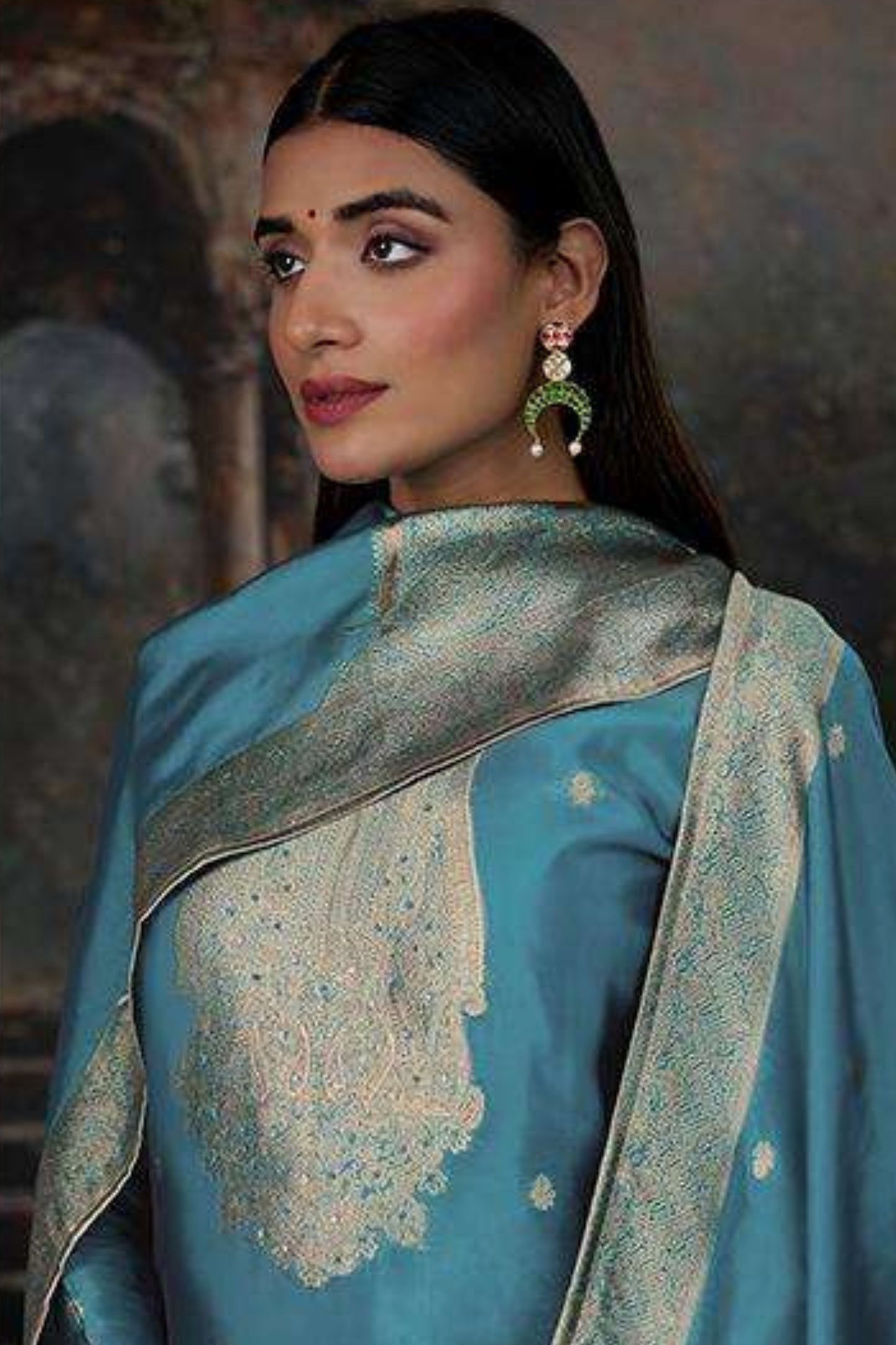 VRISA DESIGNER JACQUARD SILK PERFECTION | NE-1005