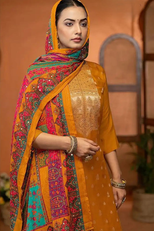 HANSINI DESIGNER UN-STITCHED COLLECTION | NE-S48-C