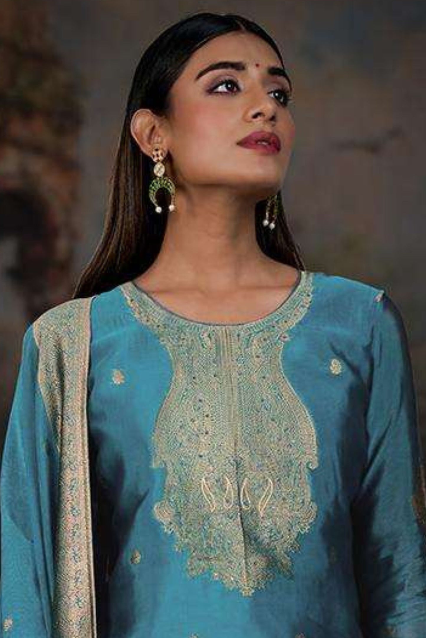 VRISA DESIGNER JACQUARD SILK PERFECTION | NE-1005