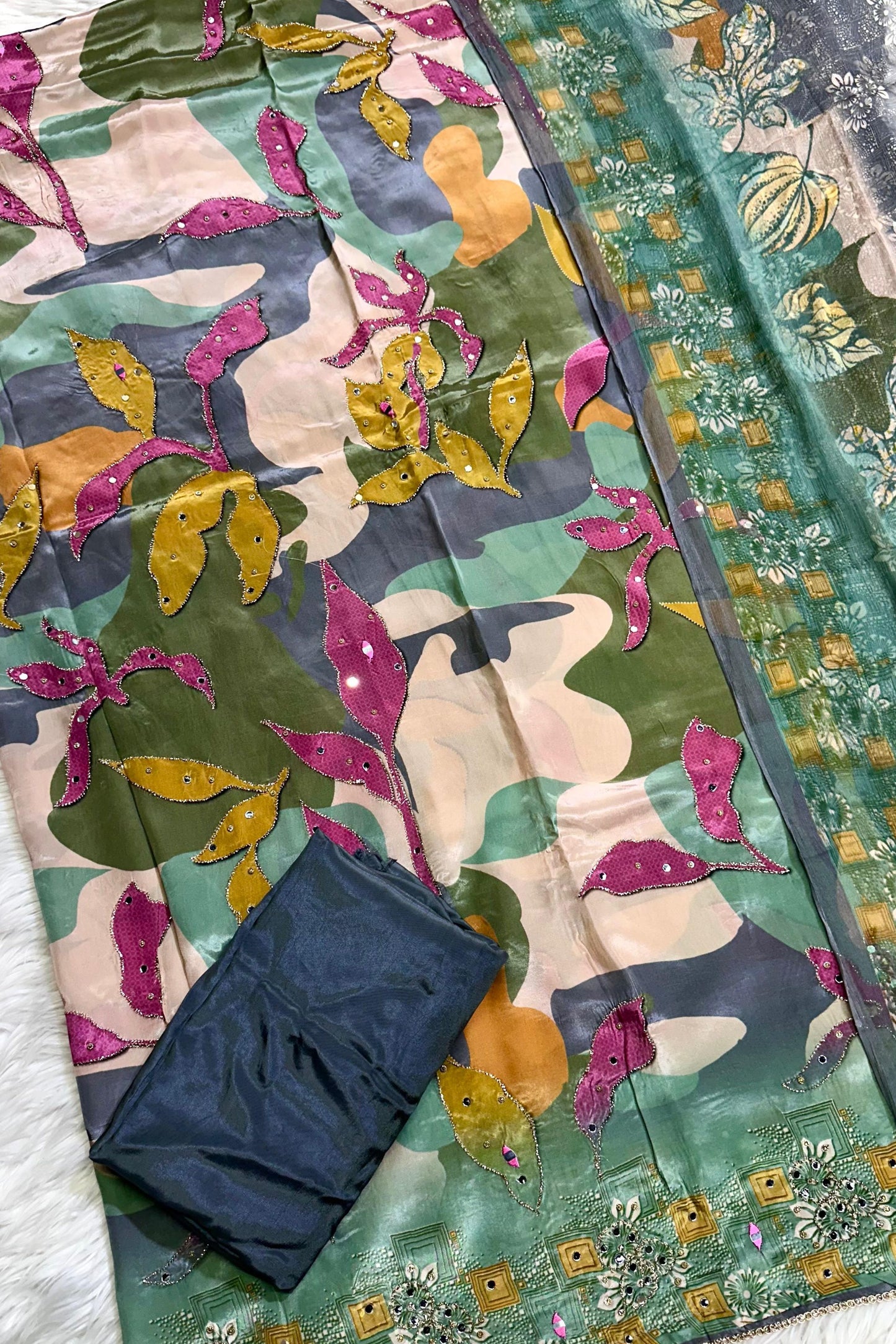 CREPE SILK HAND WORK COLLECTION