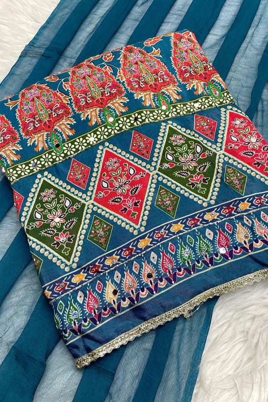 ELEGANCE MUSLIN HANDWORK COLLECTION | B-201