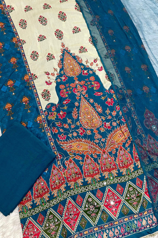 ELEGANCE MUSLIN HANDWORK COLLECTION | B-201