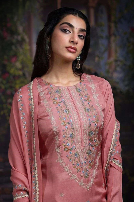 SHAYA FANCY EMBROIDERED SILK COLLECTION | 1108-A