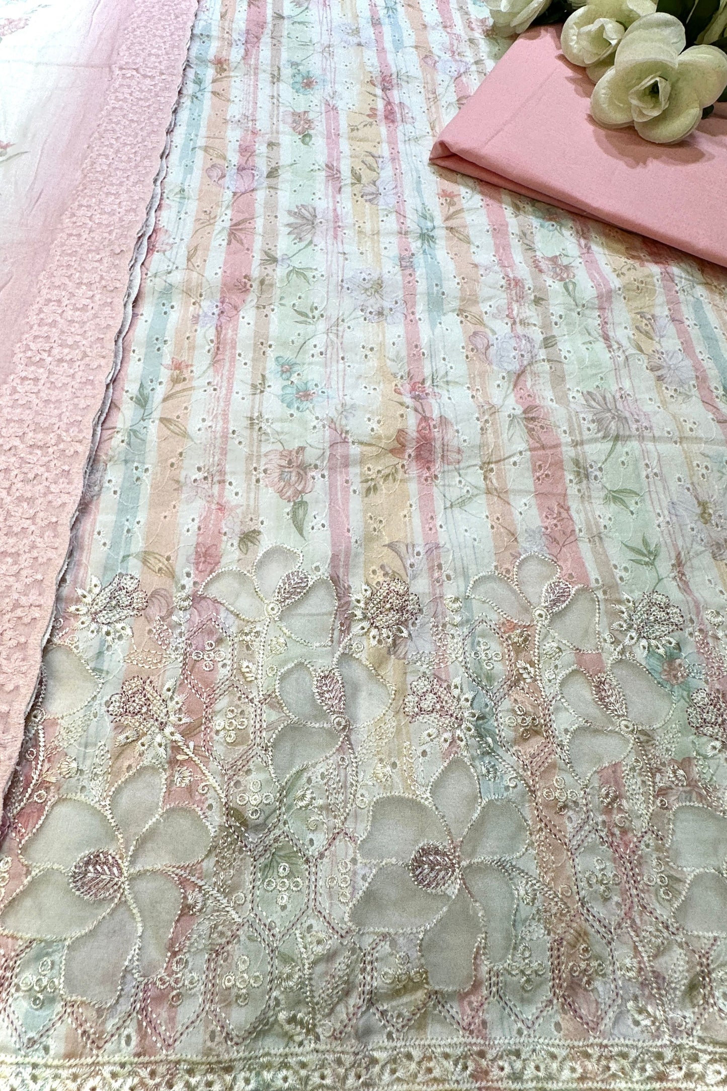 SADABAHAR COTTON CHICKENKARI COLLECTION