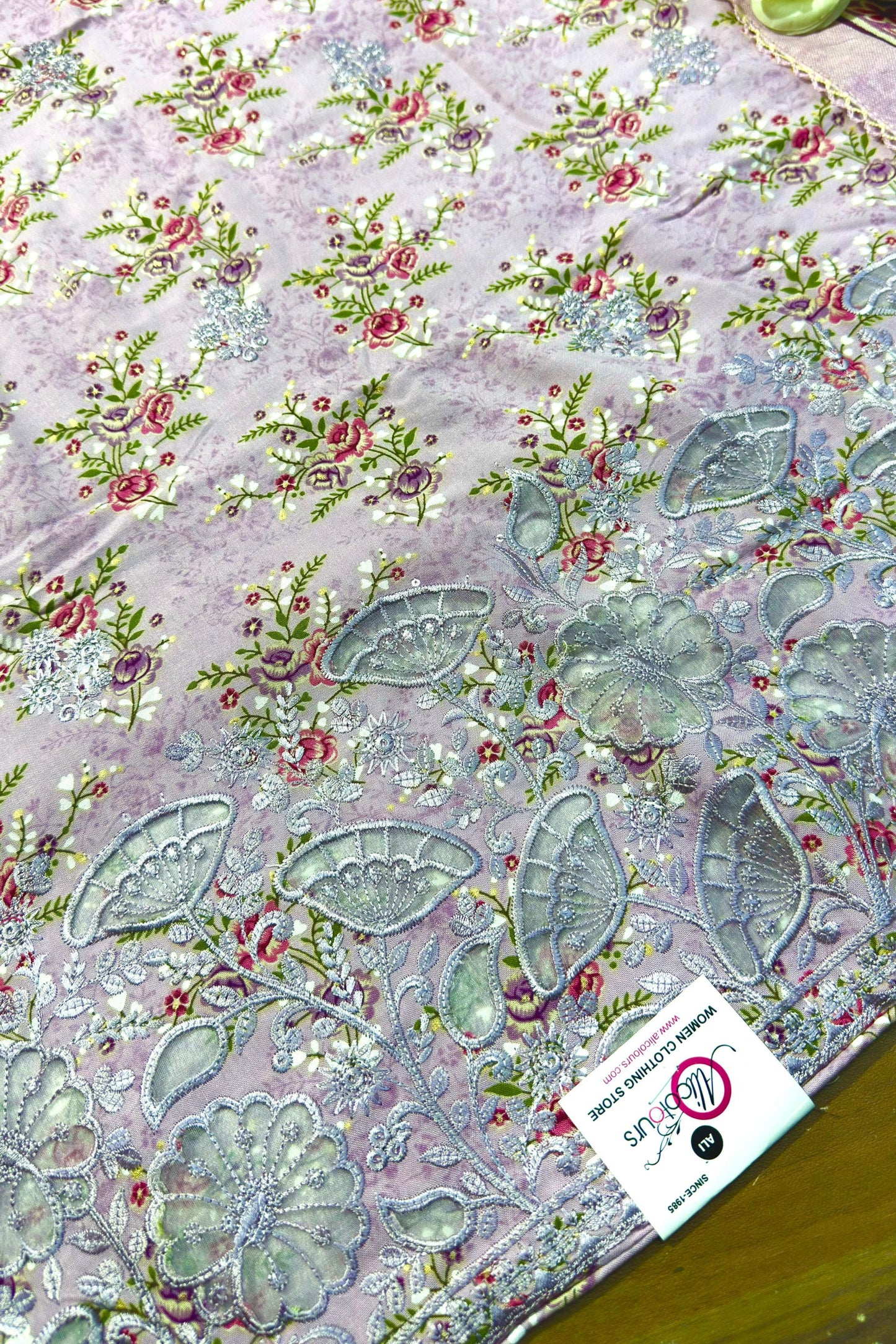 RAYON COTTON EMBROIDERED PERFECTION | 9986