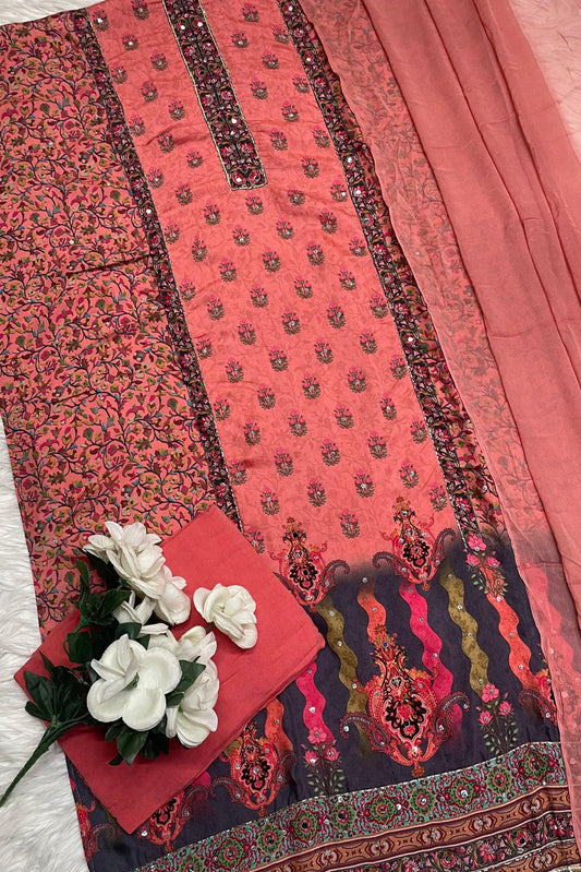 EXCLUSIVE MUSLIN HANDWORK COLLECTION | A-101