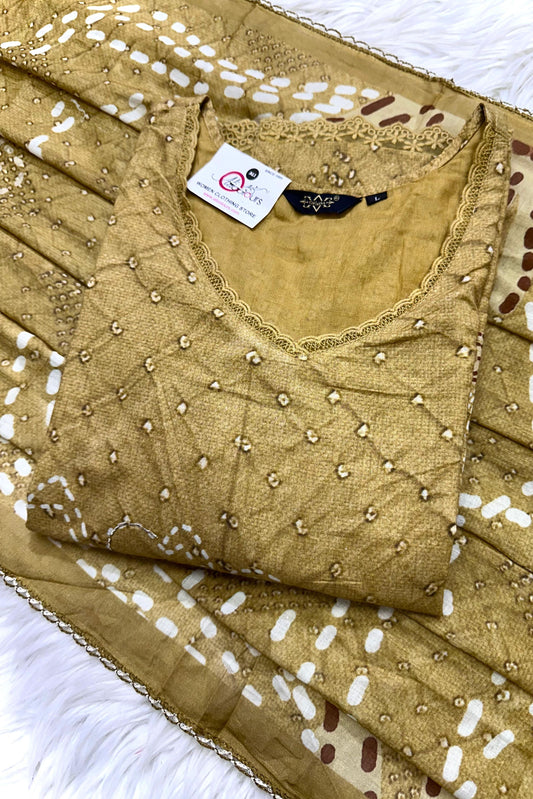 FLORAL COTTON STITCHED COLLECTION | 913