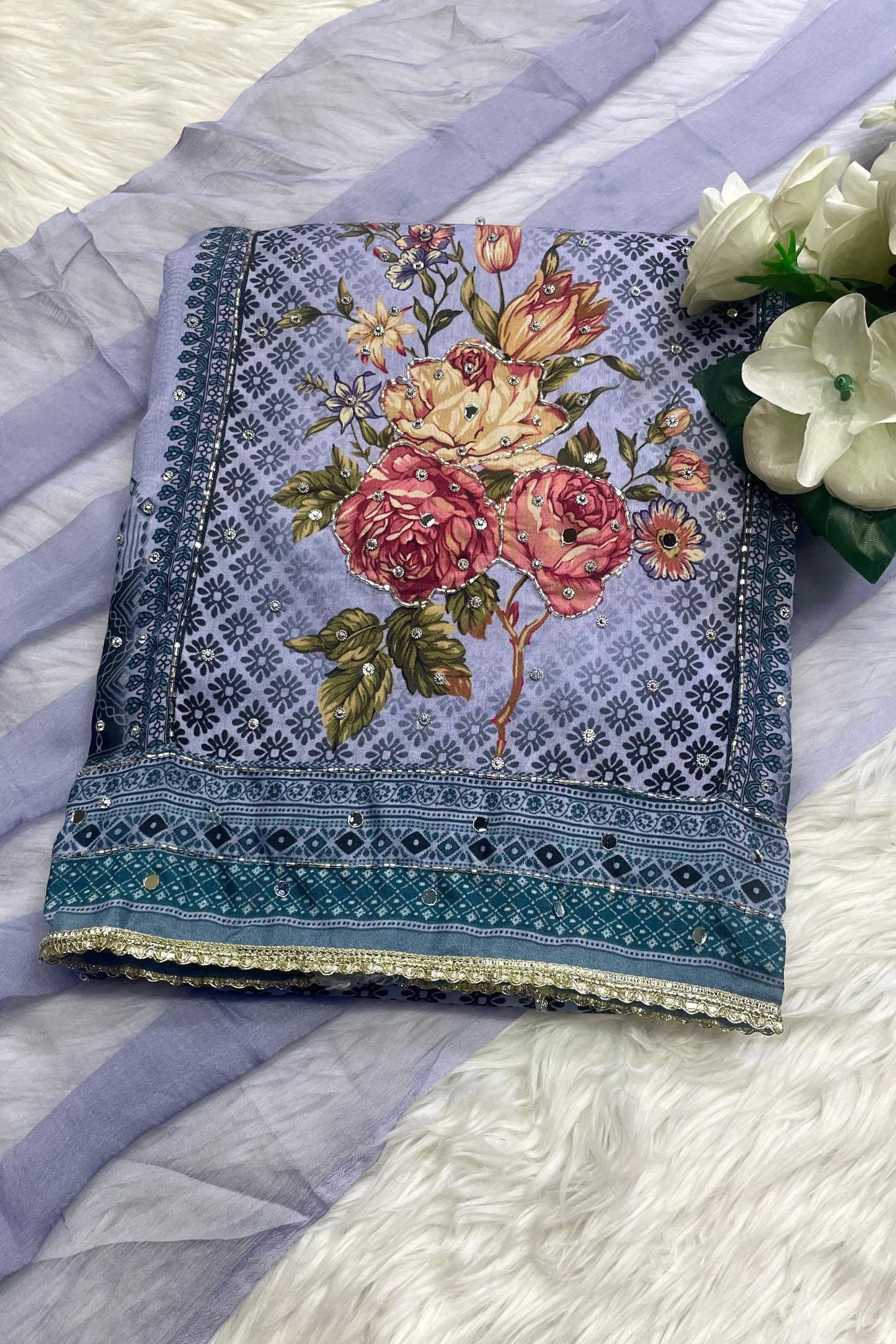 PREMIUM MUSLIN HANDWORK COLLECTION | P-004