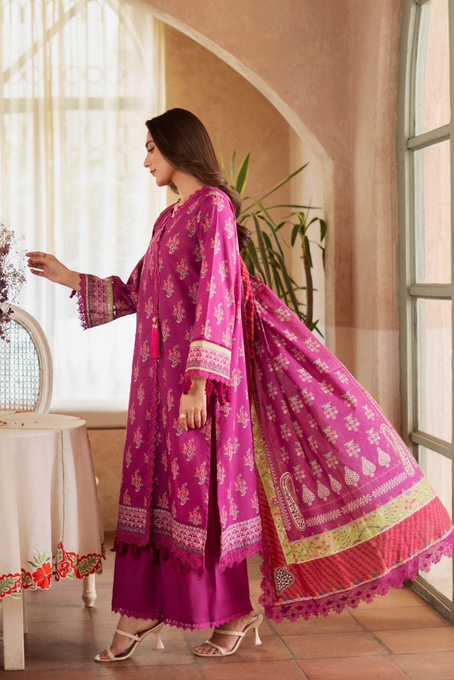 LUXURY 3 PIECE UN-STITCHED LAWN DIGITAL COLLECTION