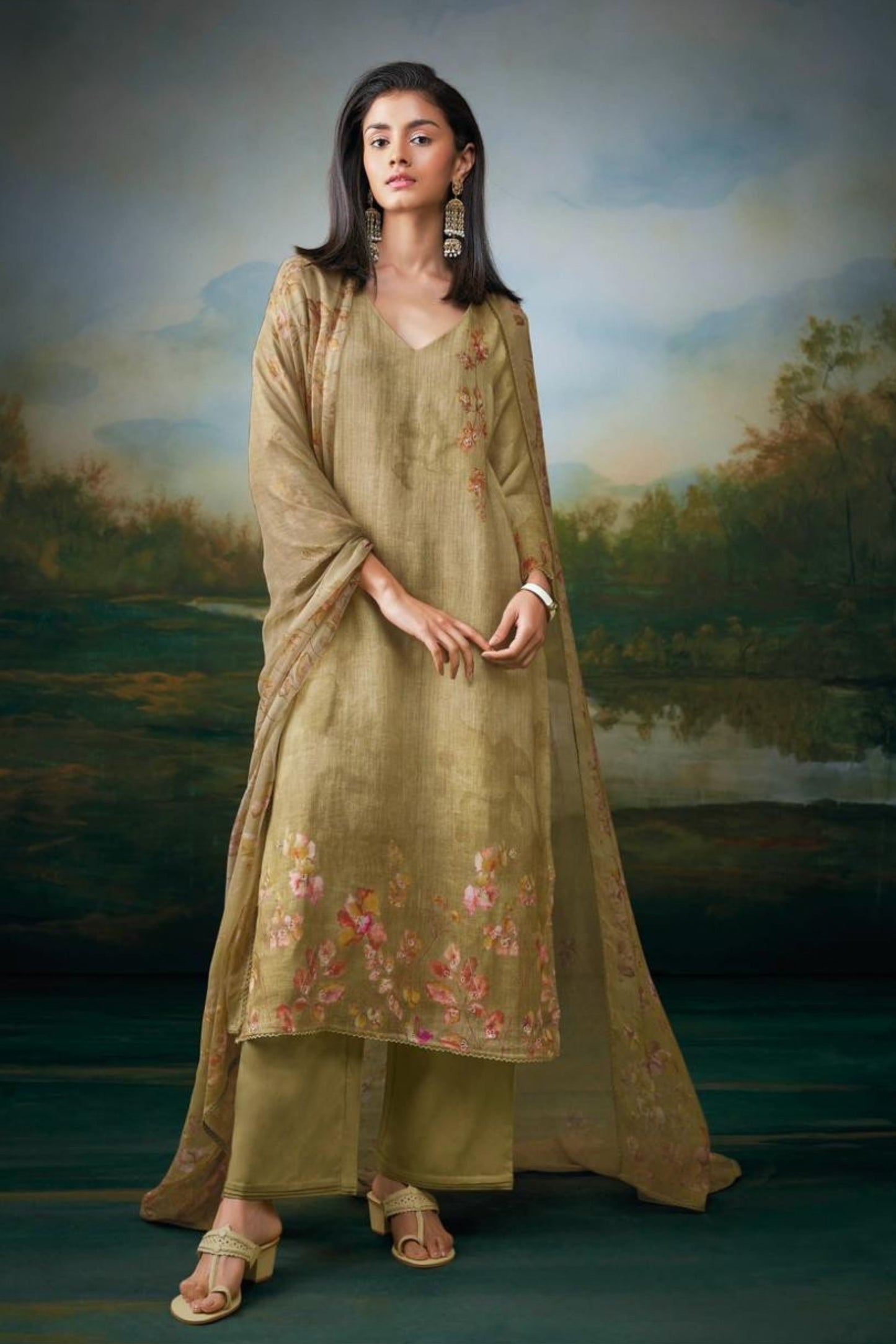 HARLETT DESIGNER UN-STITCHED COLLECTION | 1808