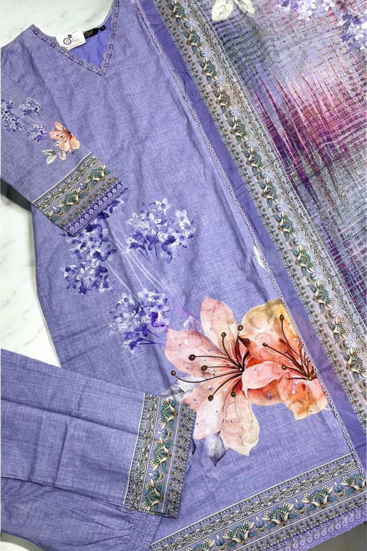 FLORAL COTTON STITCHED COLLECTION | 906