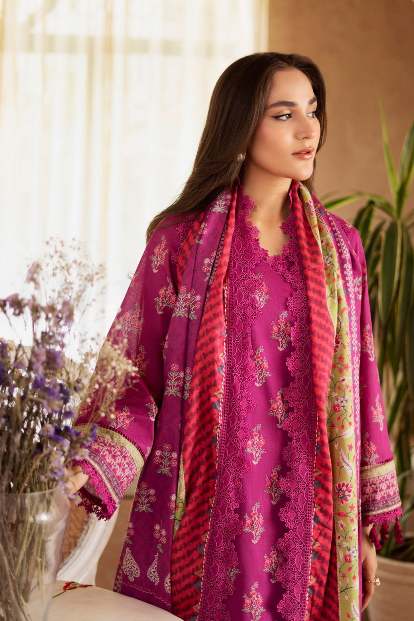 LUXURY 3 PIECE UN-STITCHED LAWN DIGITAL COLLECTION