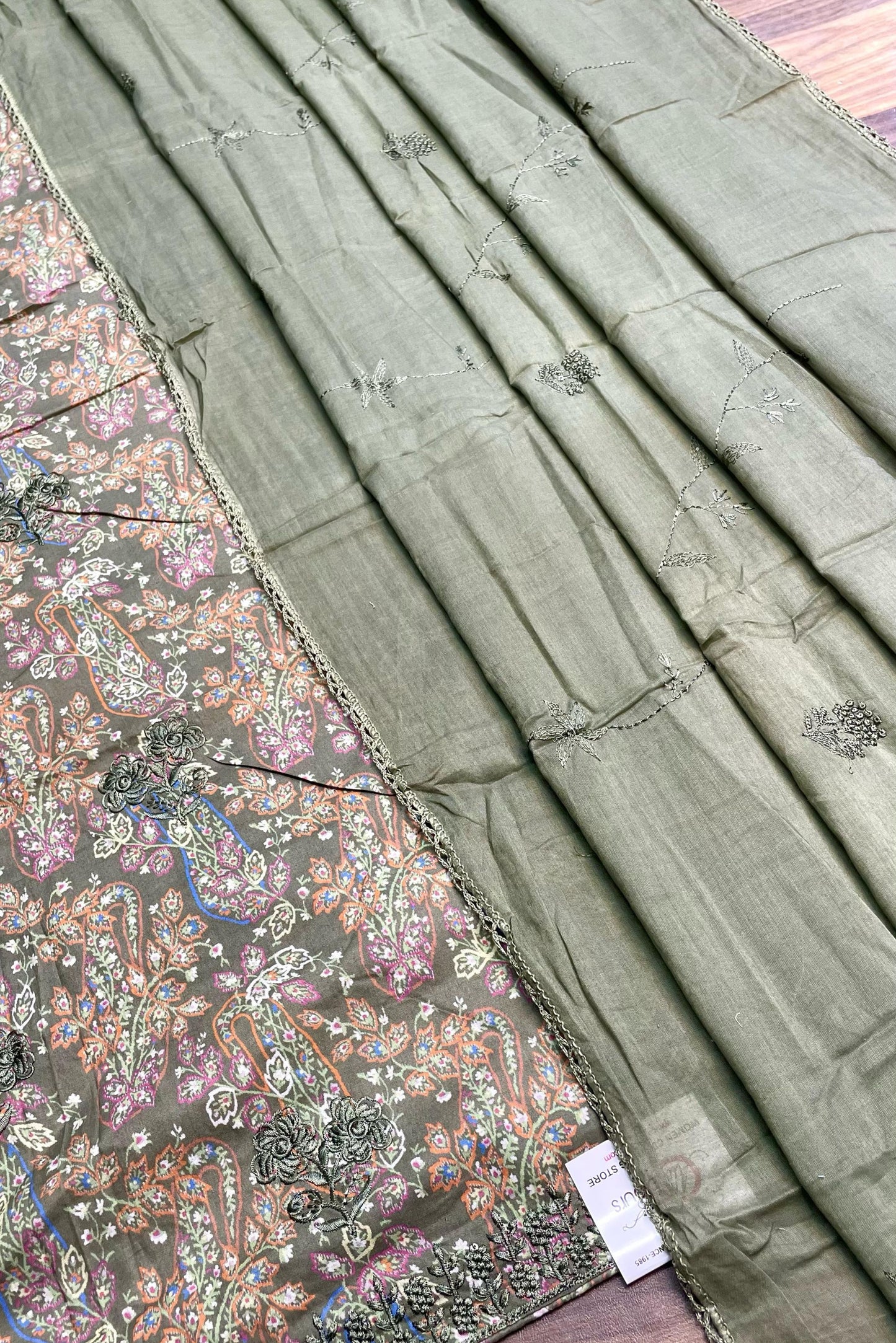PURE COTTON EMBROIDERED PERFECTION
