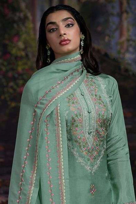 SHAYA FANCY EMBROIDERED SILK COLLECTION | 1108-B