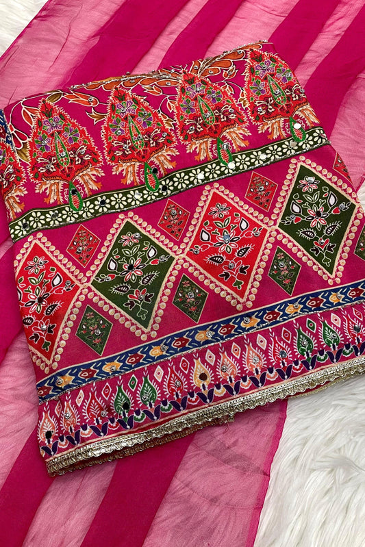 ELEGANCE MUSLIN HANDWORK COLLECTION | B-203