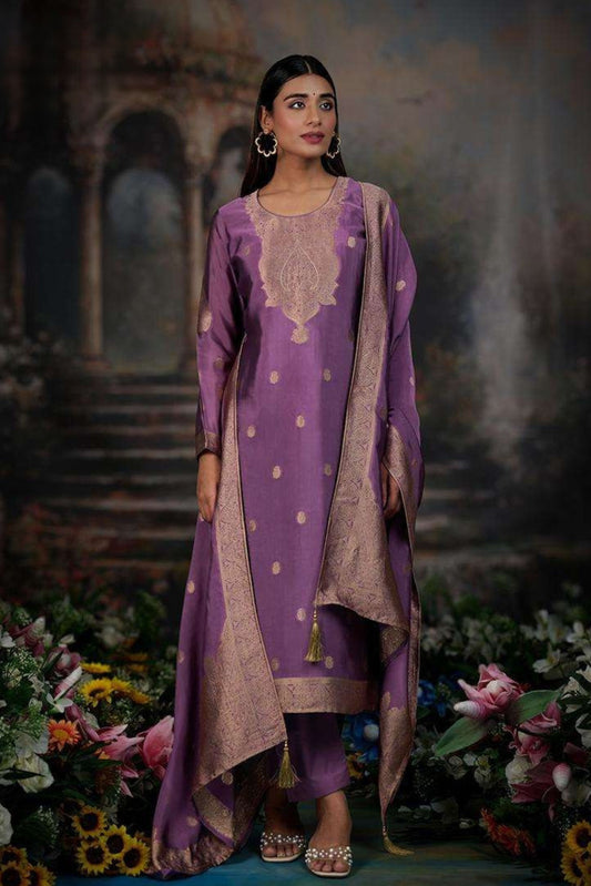 VRISA DESIGNER JACQUARD SILK PERFECTION | NE-1001