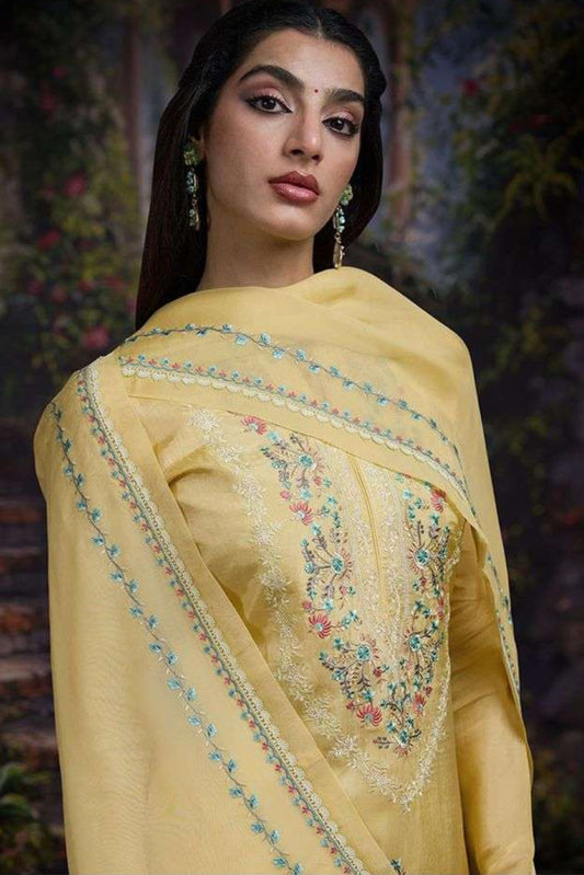 SHAYA FANCY EMBROIDERED SILK COLLECTION | 1108-C