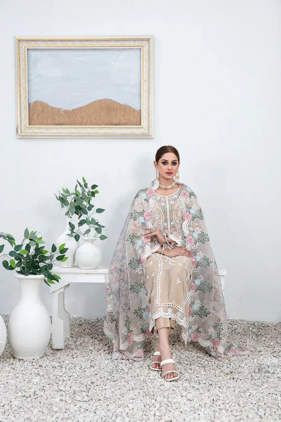 Alsaba Embroidered Fancy Collection | D 1345