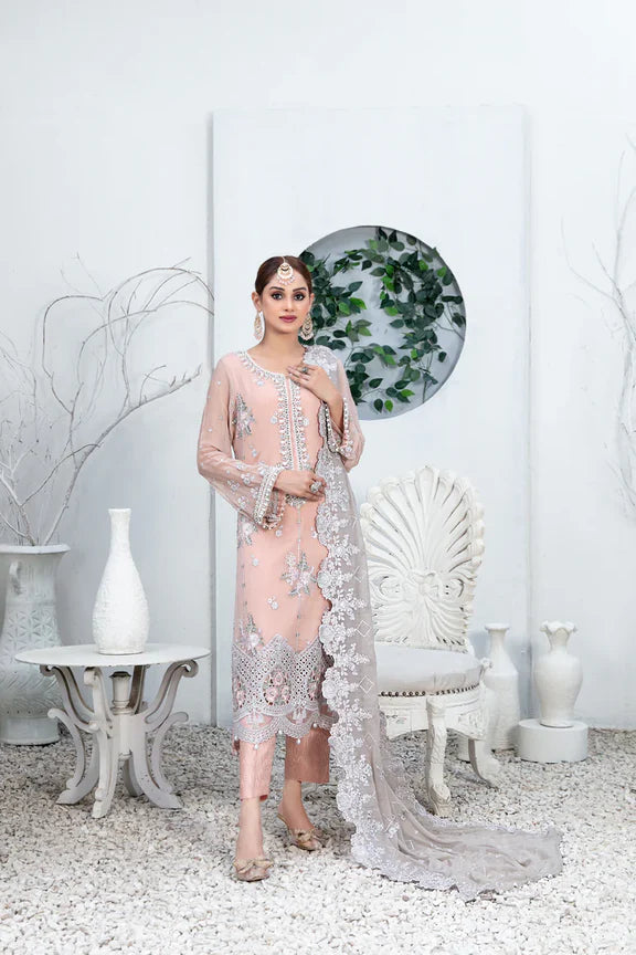 Alsaba Embroidered Fancy Collection | D 1348