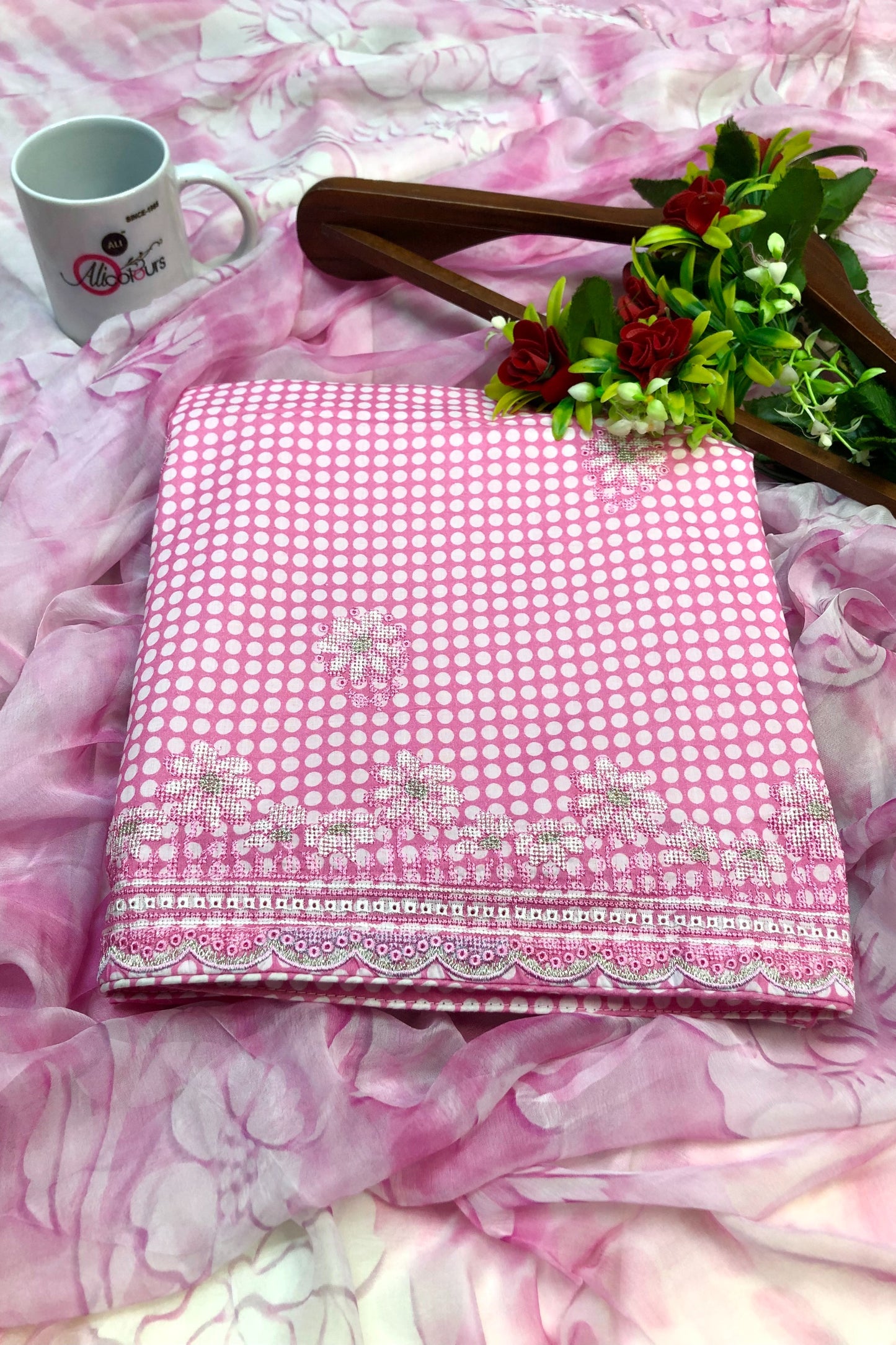 The Luxury of Pure Cotton with Exquisite Embroidery