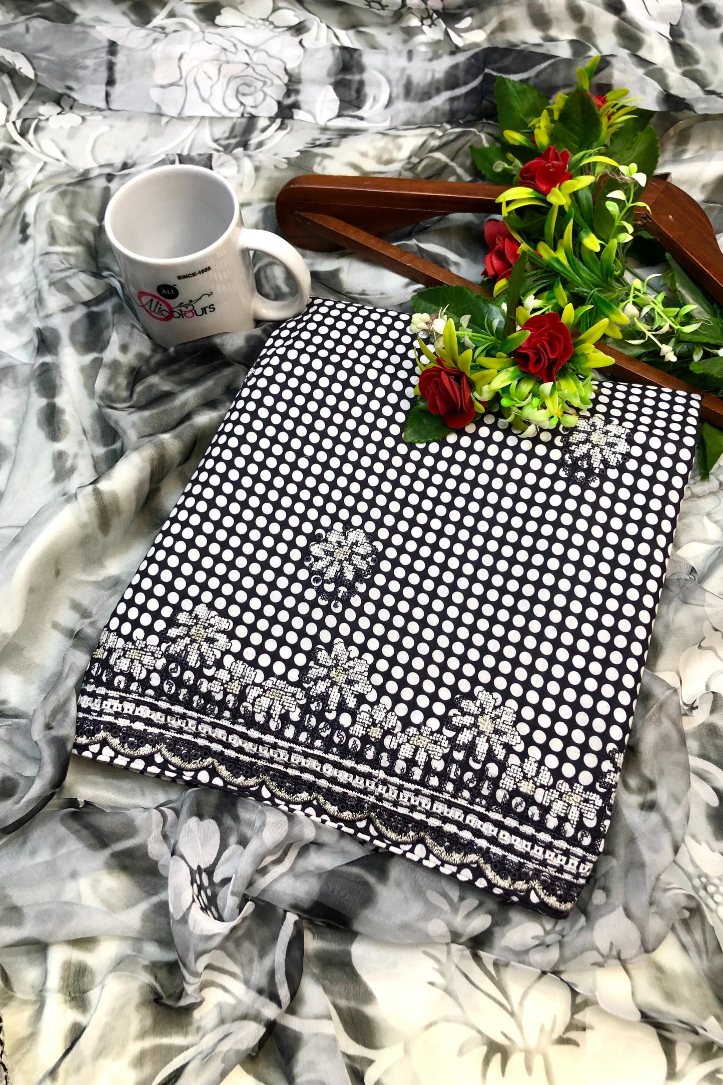 The Luxury of Pure Cotton with Exquisite Embroidery