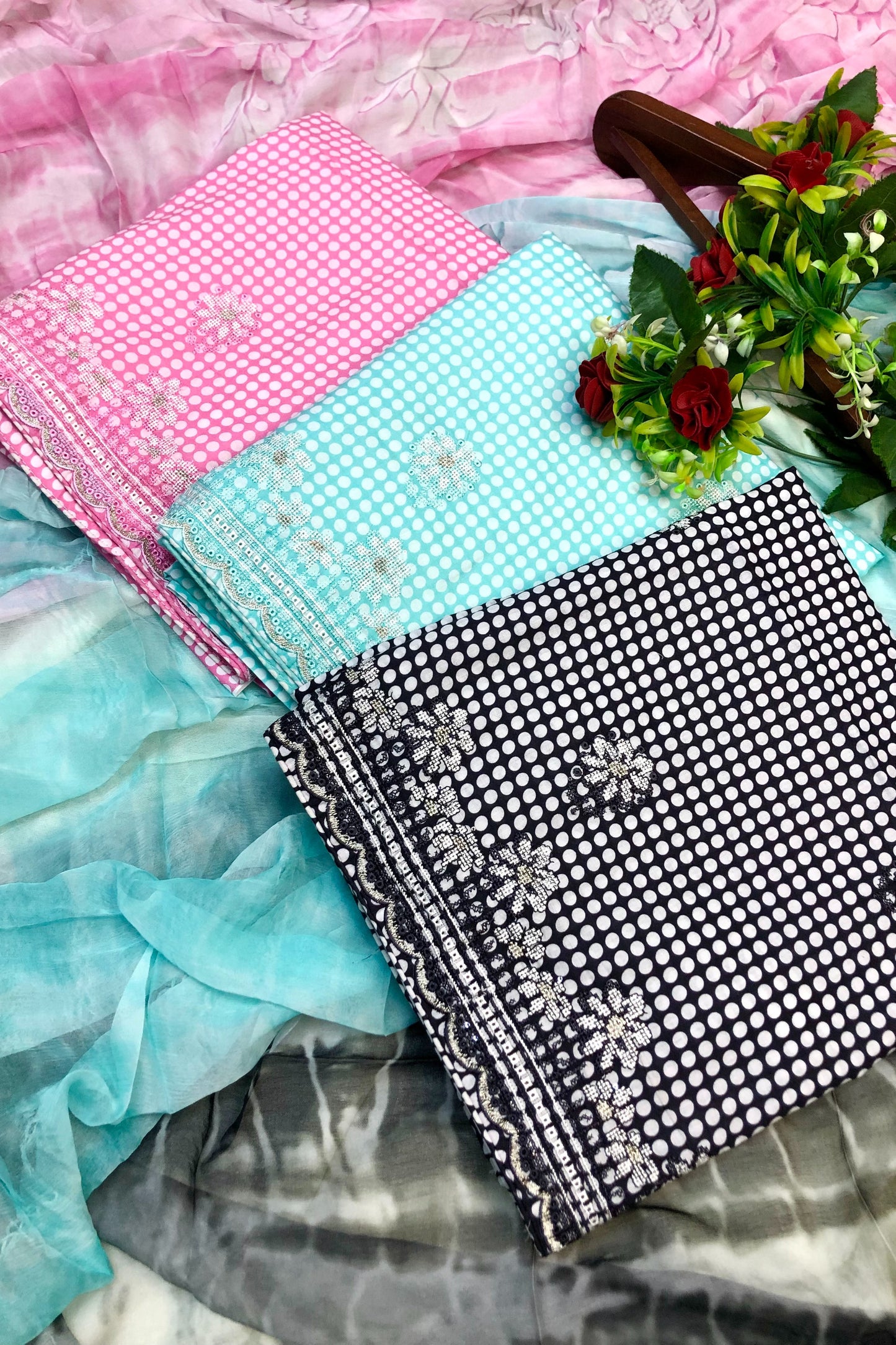 The Luxury of Pure Cotton with Exquisite Embroidery