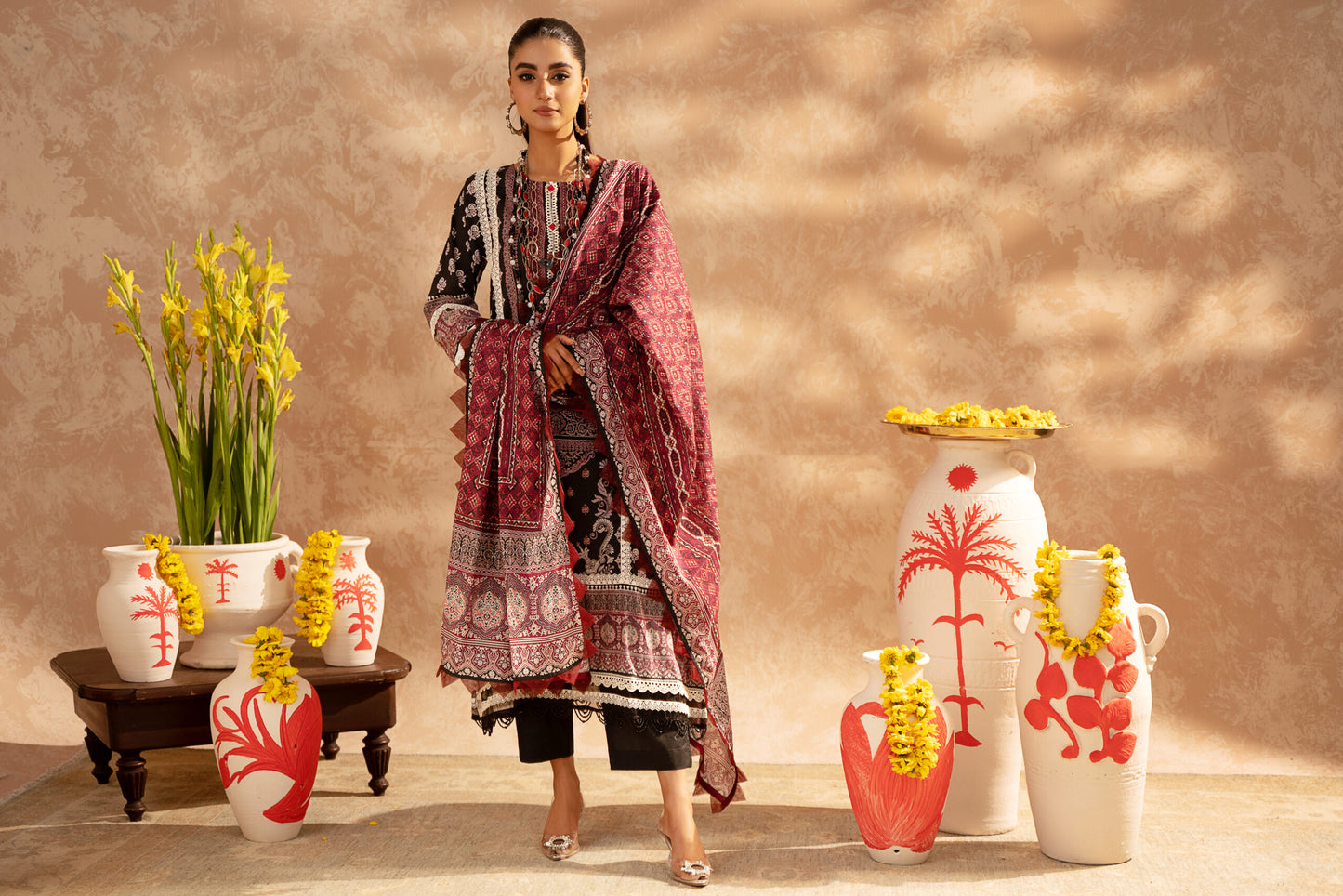 Mausummery spring summer lawn A-Jharat