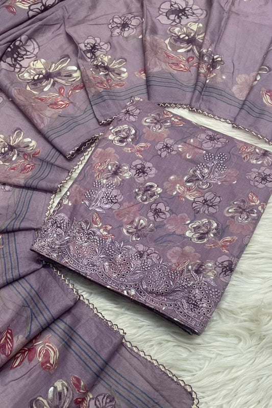 EXCLUSIVE EMBROIDERED LUXURIOUS SOFT COTTON PERFECTION