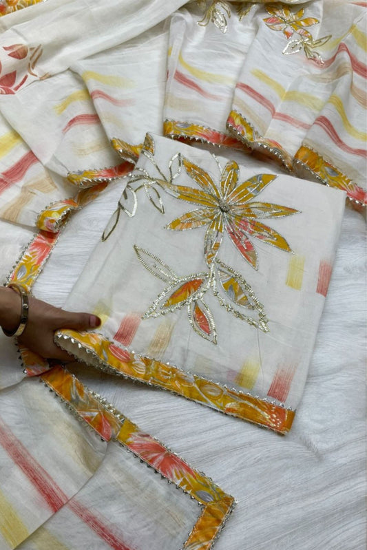 EXCLUSIVE EMBROIDERED LUXURIOUS  COTTON PERFECTION