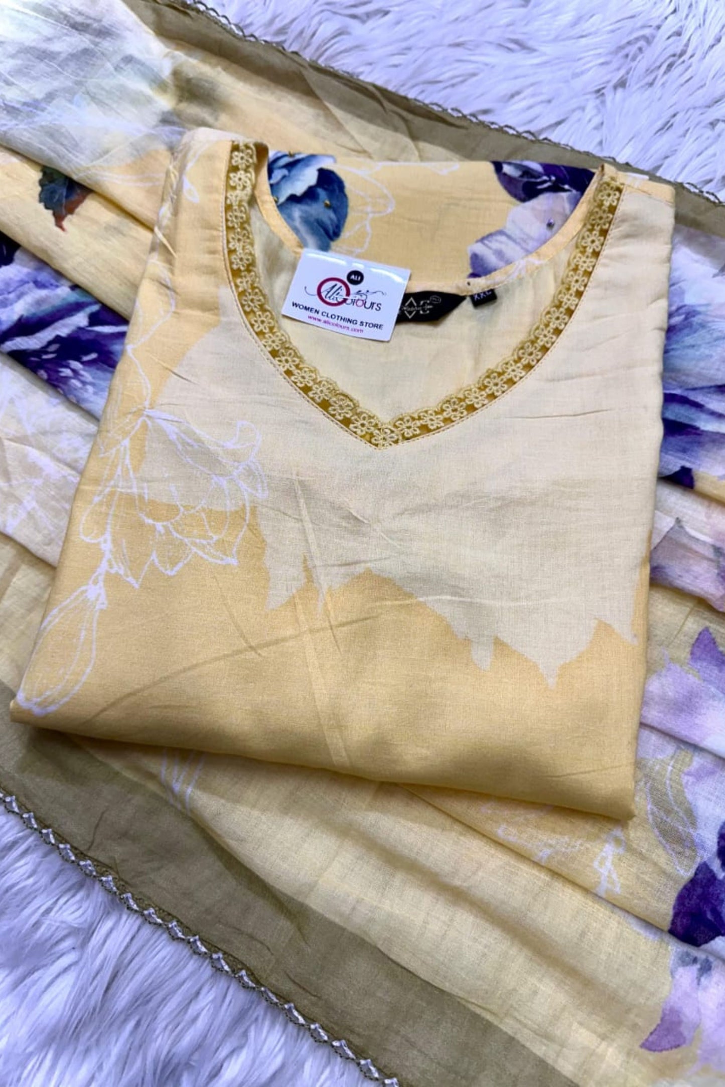 FLORAL COTTON STITCHED COLLECTION | 912