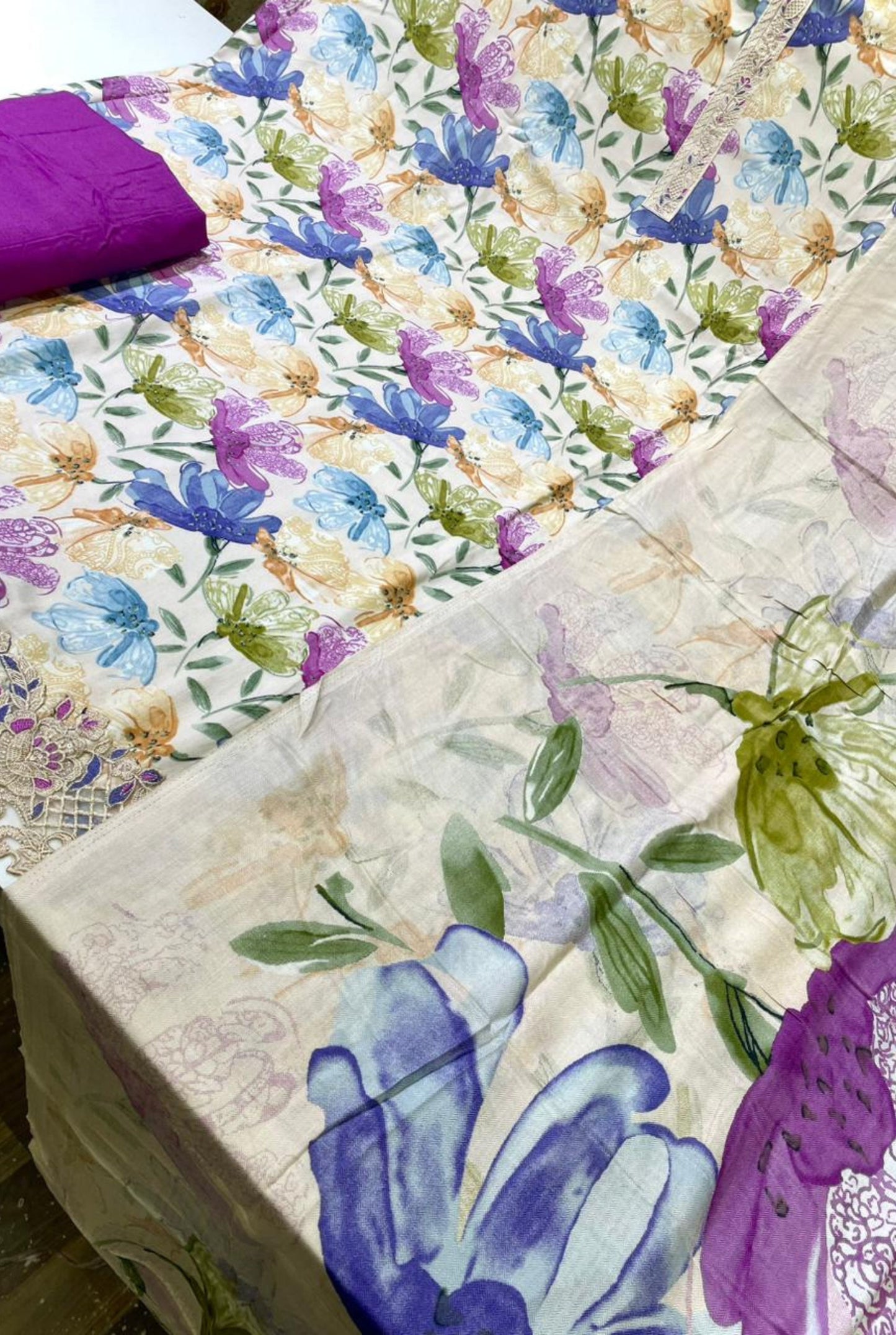 Classic Pashmina Designer Wear || 1102