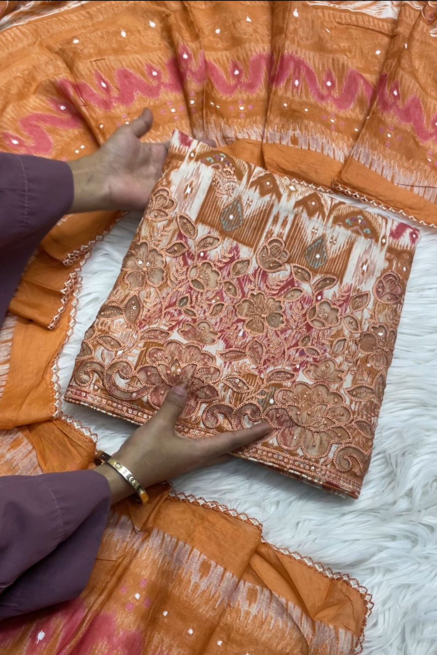 EXCLUSIVE EMBROIDERED LUXURIOUS SOFT COTTON PERFECTION